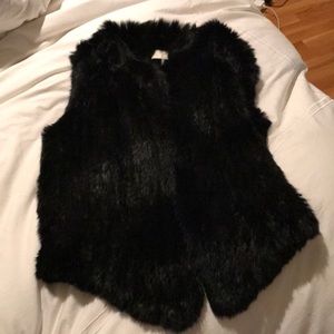 Joie rabbit fur vest